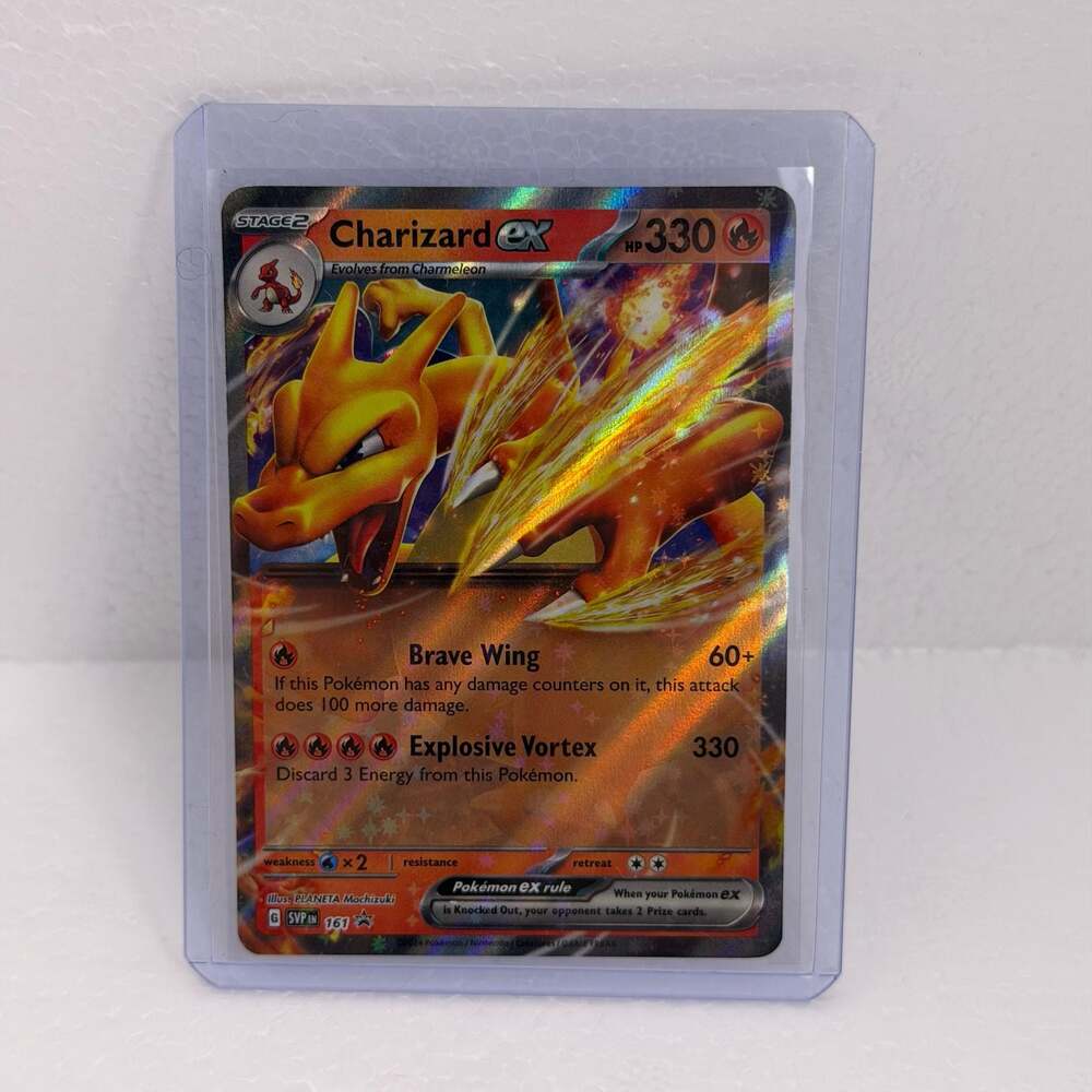 Charizard ex #161 - Scarlet & Violet Black Star Promo - Holofoil Pokémon Card